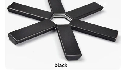 Heat-Resistant Pot Mat & Dish Placemat – Folding Coaster for Pans and Kitchen Use