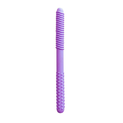 1/6pcs Baby Teething & Speech Therapy Chew Tubes – Hollow Molar Straw Oral Motor Training Teether Toys for Kids with Handle Grip
