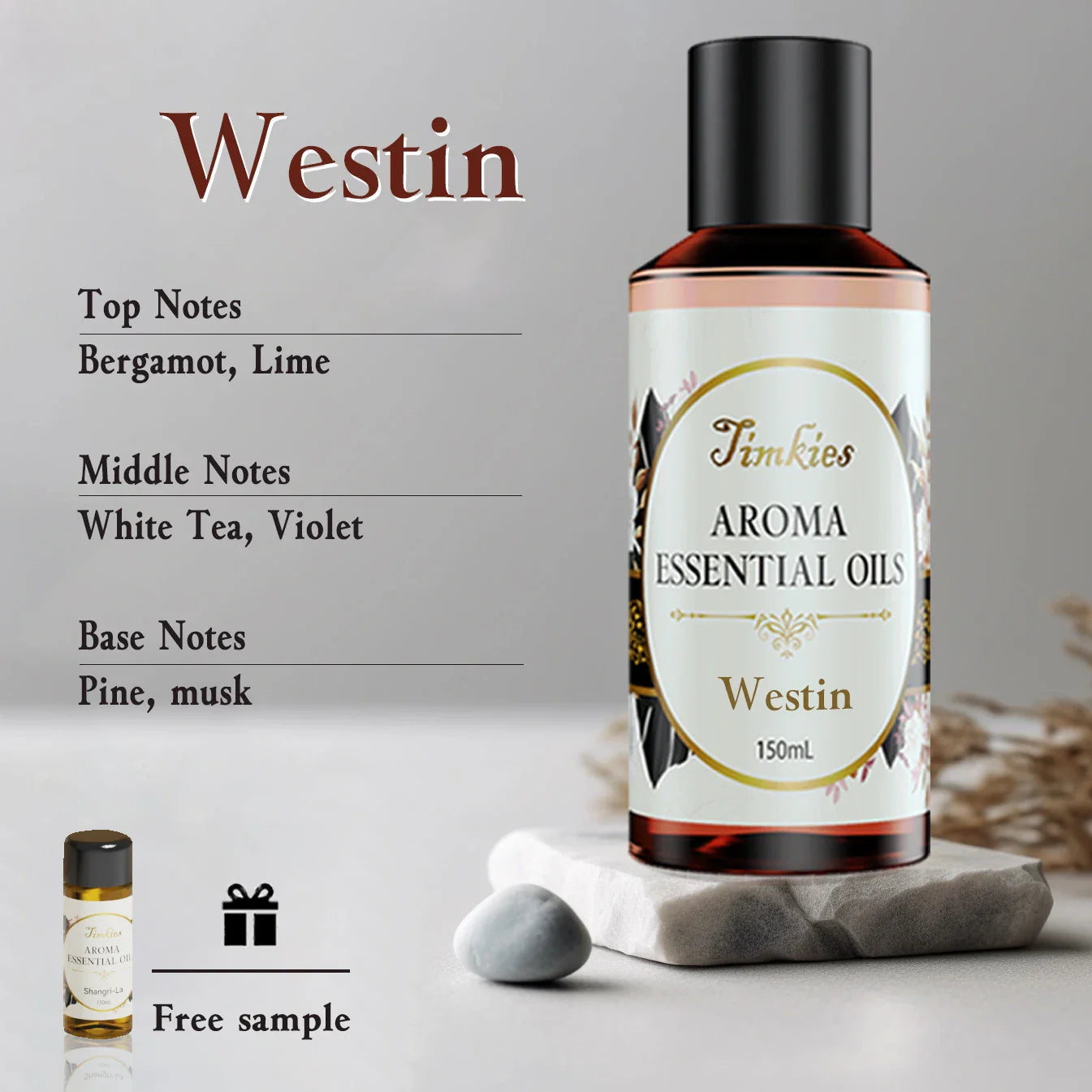 Hotel Collection 150ml Aroma Diffuser Essential Oil – Home & Car Refill for Air Humidifier