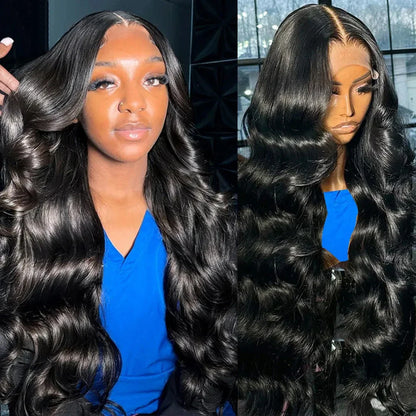 Valuri 250% Density Body Wave HD Lace Front Wig – 13x4 & 13x6 Brazilian Human Hair Wig, 30-40 Inch for Black Women