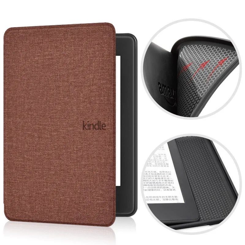 Soft TPU Case for Kindle Paperwhite - Compatible with 2016-2022 Models (1st-11th Gen), 6" & 6.8" - Protective Pouch Cover Funda