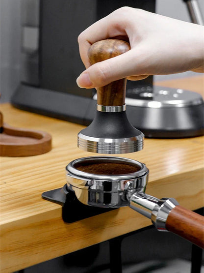 Non-Slip Silicone Espresso Coffee Mat – Press Tampering Holder for 51/53/58mm Tamping Barista Tools