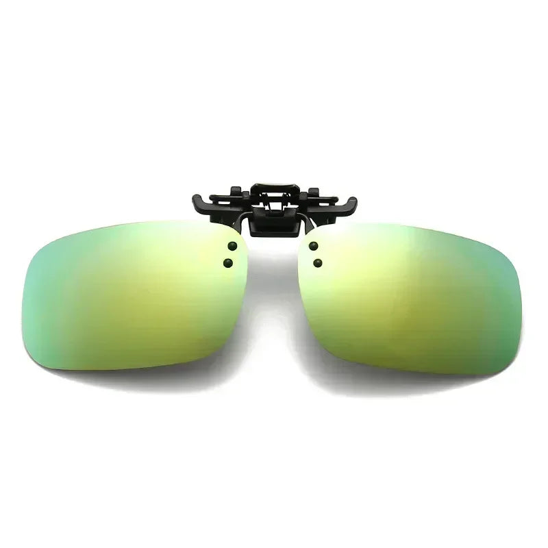 Polarized Clip-On Sunglasses – HD UV400 Driving & Night Vision Glasses Shades