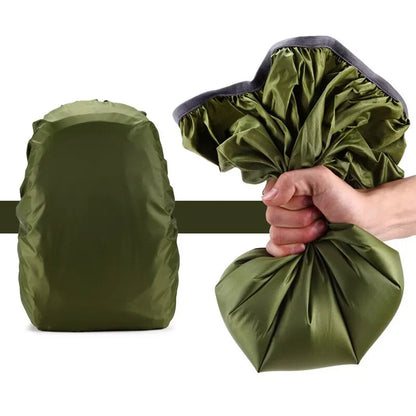 60L Waterproof Backpack Cover - Dustproof Rainproof Cover for Outdoor Camping, Hiking & Climbing Bags