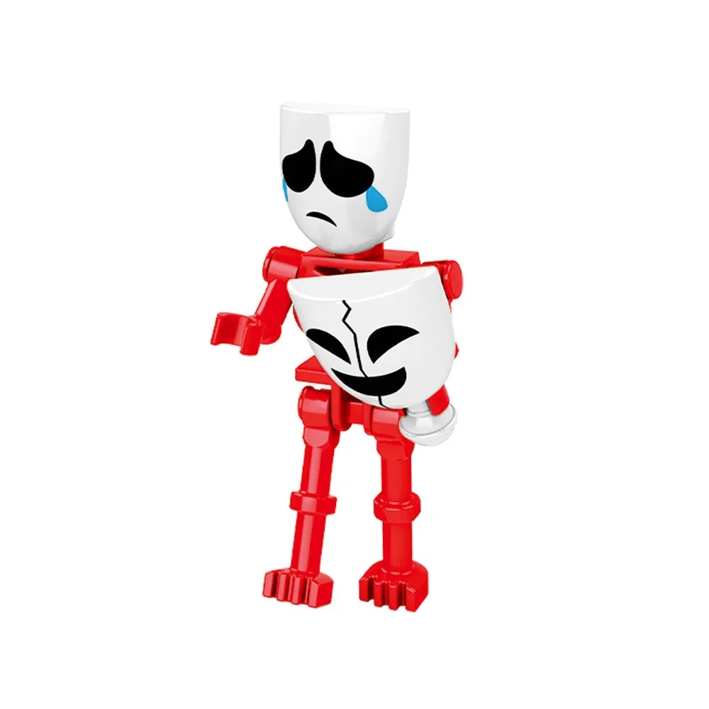 The Amazing Digital Circus Assembly Doll Set - 8-Piece Magical Digital Character Toy Collection