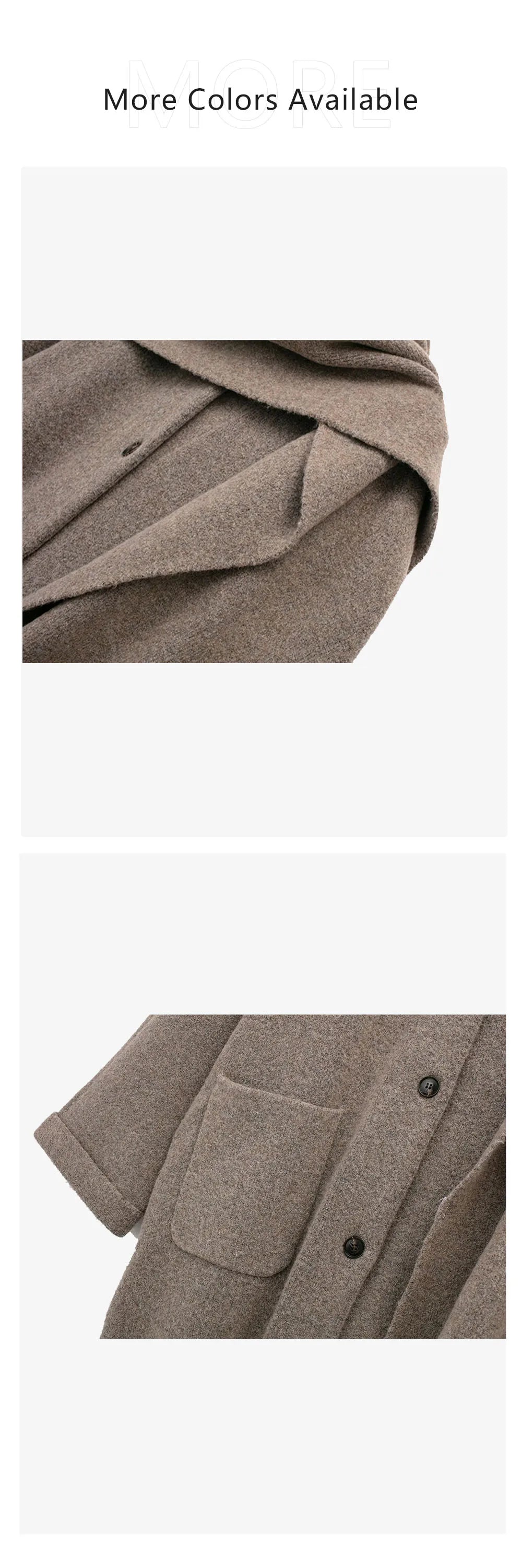 UNIZERA 2023 Women's Winter Knitted Coat – Fashionable Short Scarf Jacket, Casual Outerwear