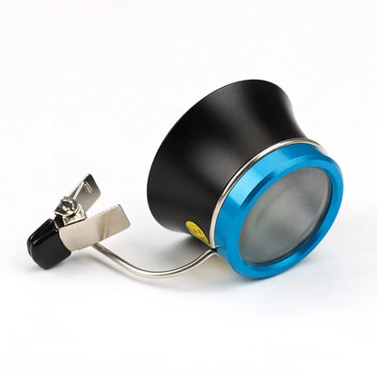 Versatile Eyeglass Magnifier Set: 5X 10X 20X Clip-On Eye Loupe Magnifying Lens - Portable Watchmakers Repair Tool for Precision Operations