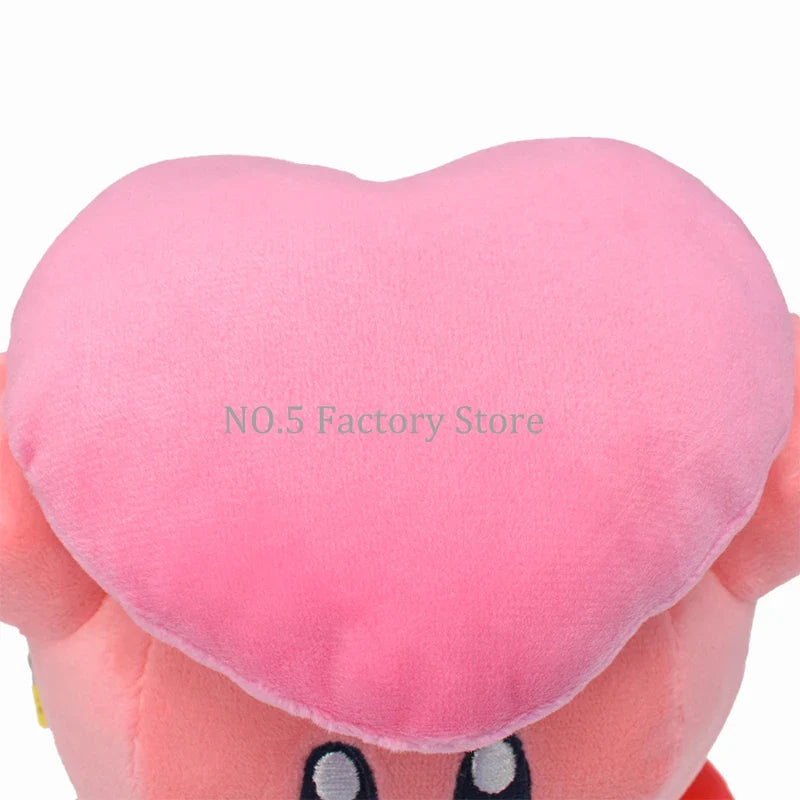 Kawaii Star Kirby Plush Doll — Heart-Shaped Cartoon Stuffed Toy | Peluche for Children, Christmas & Birthday Gift
