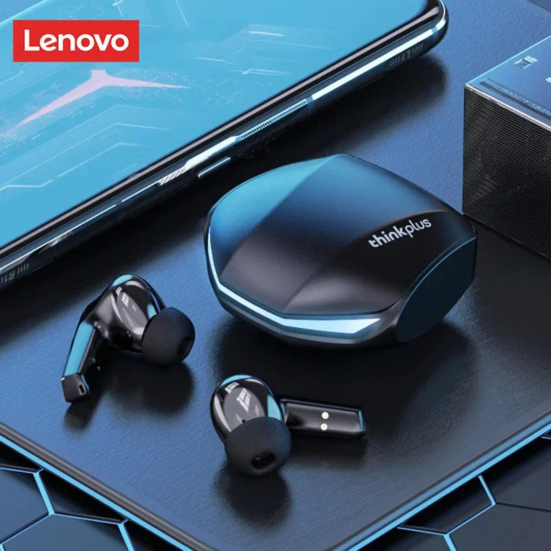 5PCS Original Lenovo GM2 Pro TWS Wireless Earphones – Bluetooth 5.3 HD Earbuds with Mic, Touch Control Sports Headphones