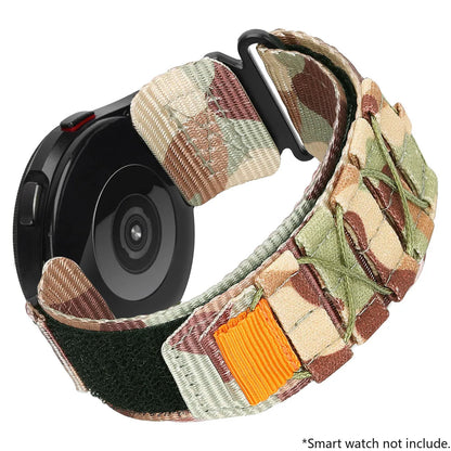 20mm 22mm Nylon Sport Watch Band — Thick Colorful Replacement Strap for Men & Women Watches