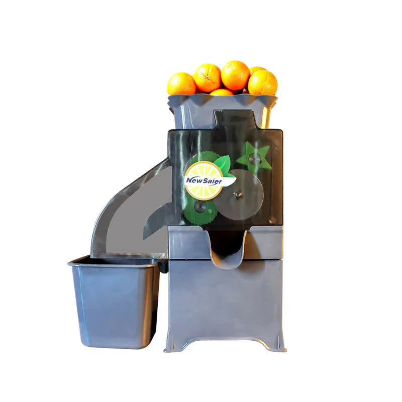 Commercial Lemon & Kumquat Juicer — 110/220V Fully Automatic 100W Multifunctional Fruit Juicer 1000C-1 with Residue Collector