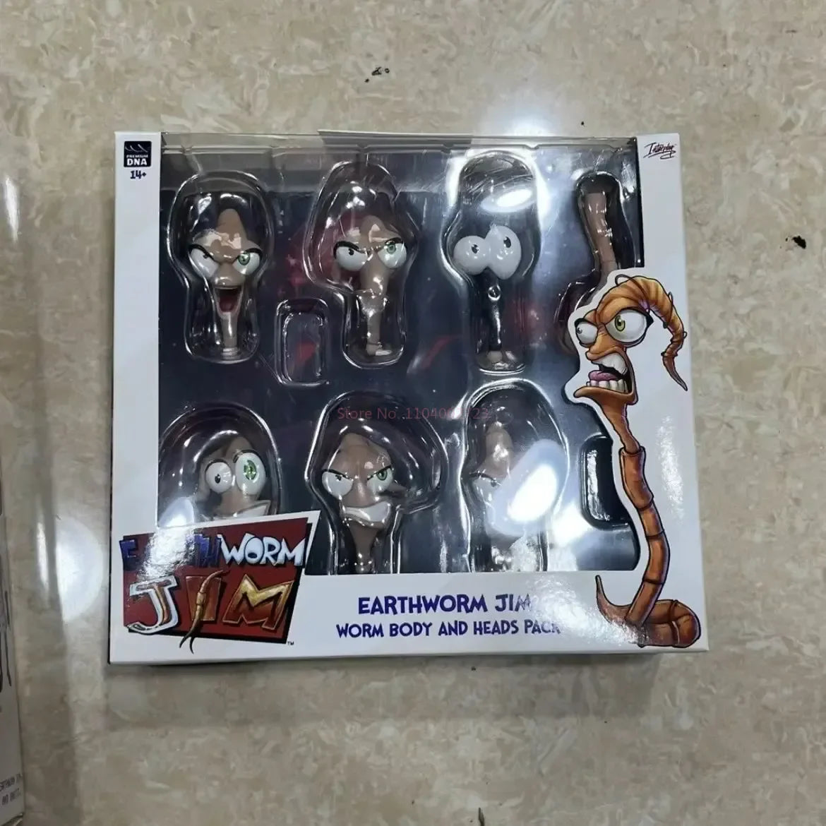 Genuine Earthworm Jim 2.0 PDNA 1/12 Scale Psy-Crow & Bob The Killer Action Figures – Collectible Worm Body Toys & Gifts
