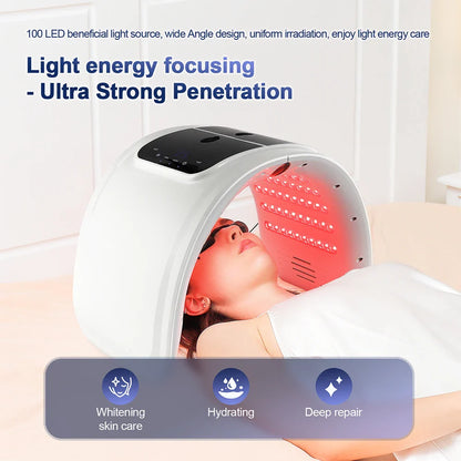 Professional 7-Color PDT LED Mask – Red Light Therapy Facial Device for Skin Rejuvenation, Face Lift & Anti-Wrinkle Treatment