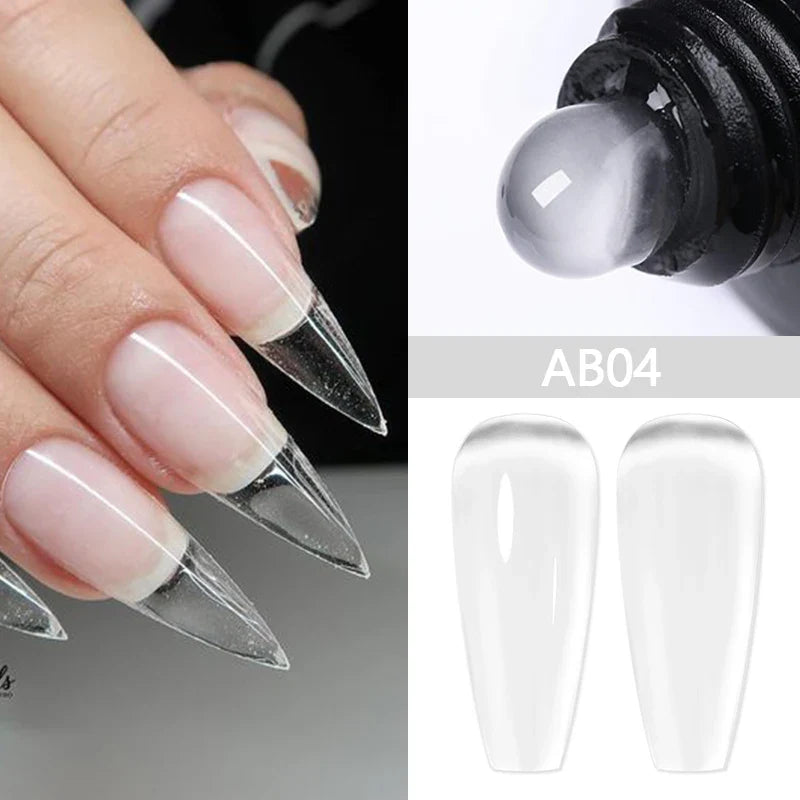 BORN PRETTY 30ML Nail Rhinestone & Gem Glue Gel – 3D Sculpting Adhesive for Nail Art, Flower Carving & DIY Decoration