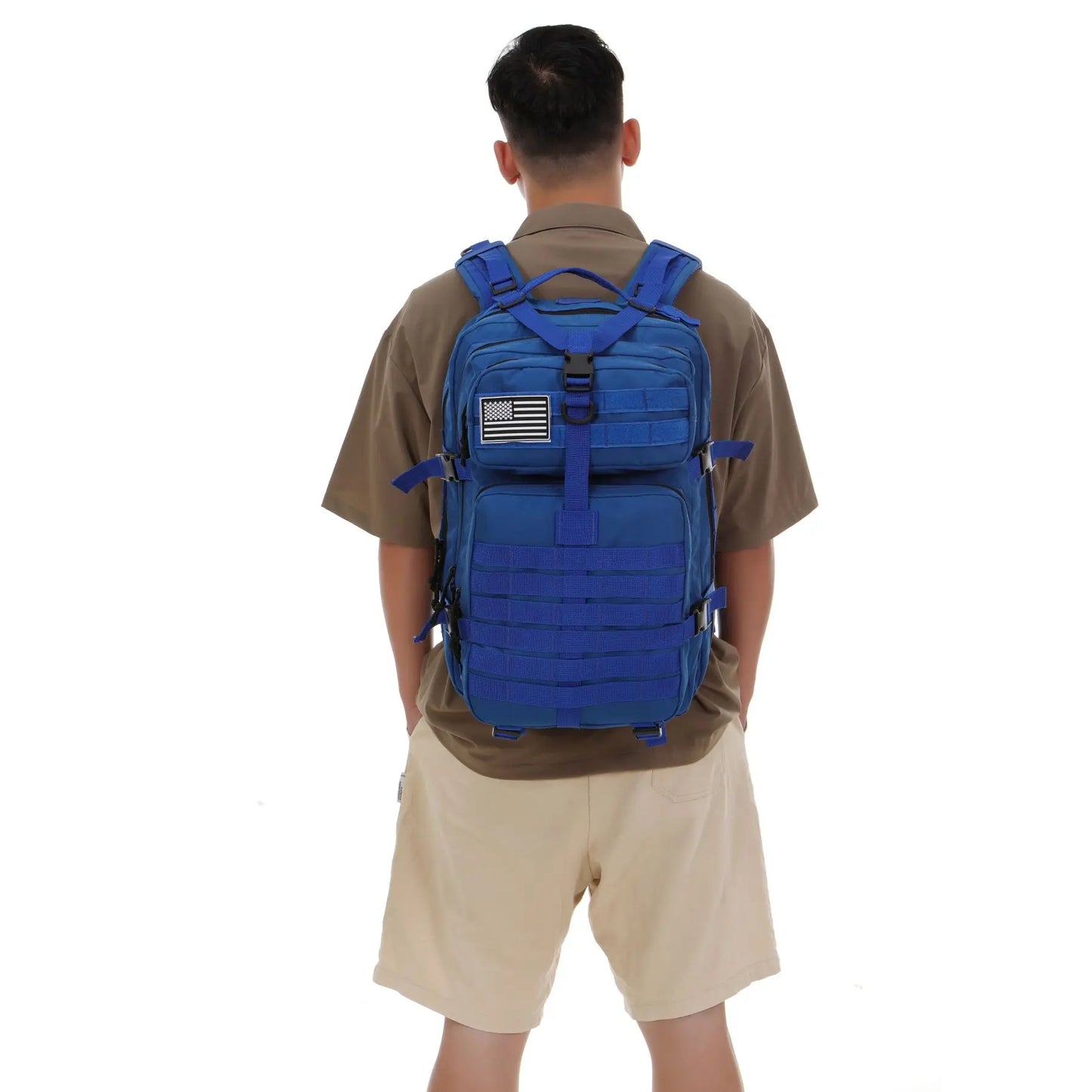 30L/50L Waterproof Nylon Backpack – 1000D Tactical Outdoor Bag for Camping, Hiking, Fishing & Hunting