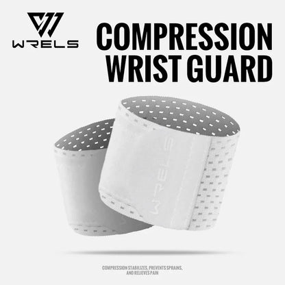 WRELS Adjustable Sports Wristband — Elastic Compression Wrist Wraps for Basketball, Weight Training, and Support