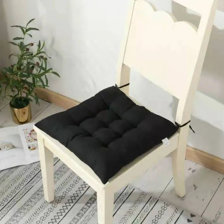 2pcs Thick Comfortable Chair Cushion - Non-Slip Seat Pad for Home Office & Dining Chairs