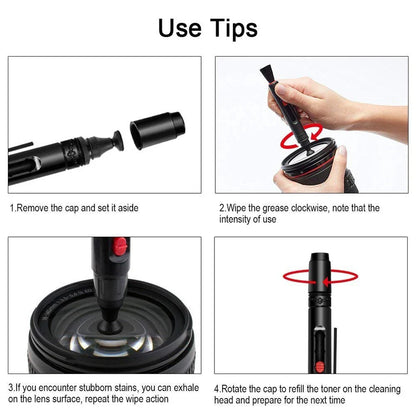 7–47PCS Camera Cleaning Kit for DSLR & Digital Cameras – Lens & Sensor Cleaner Set for Sony, Canon, Nikon, Fujifilm, SLR, DV