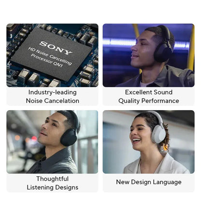 Sony WH-1000XM5 Wireless Noise-Canceling Headphones – Foldable Bluetooth Earphones with Bass Stereo Sound for Gaming, Business & Exercise