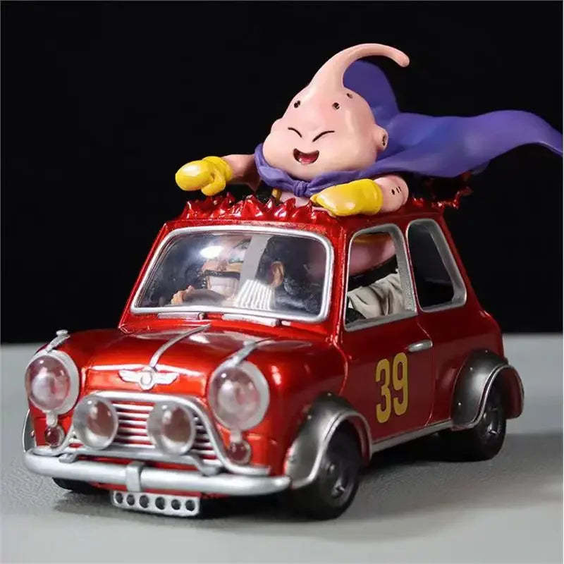 12cm Dragon Ball Z Fat Buu Figure – Majin Buu PVC Collectible Toy, Mr. Satan Car Statue, Anime Model Gift