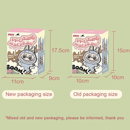 17cm Labubu Exciting Blind Box Anime Figures – Cute PVC Doll, Mysterious Box Toys, Hobbies Ornaments, Kids Christmas Gift
