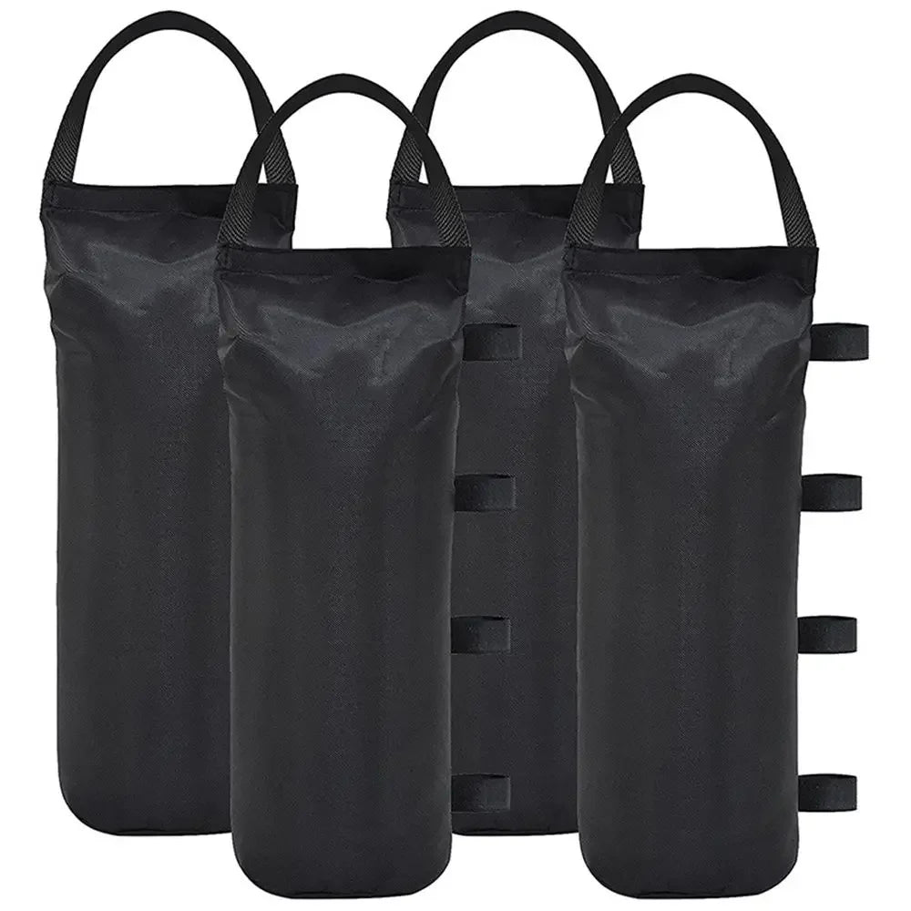 4Pcs Camping Tent Sandbags - 600D Oxford Fabric Waterproof Leg Weights for Gazebos & Canopies