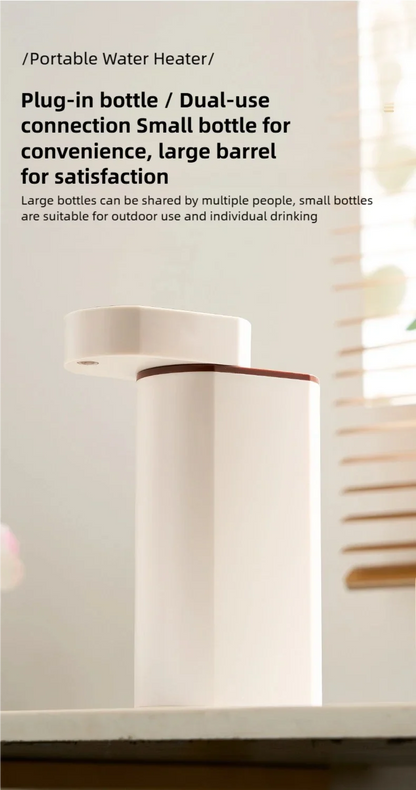 2000W Instant-Heat Water Dispenser – 3-Second Rapid Heating Portable Dispenser for Mineral & Bottled Water