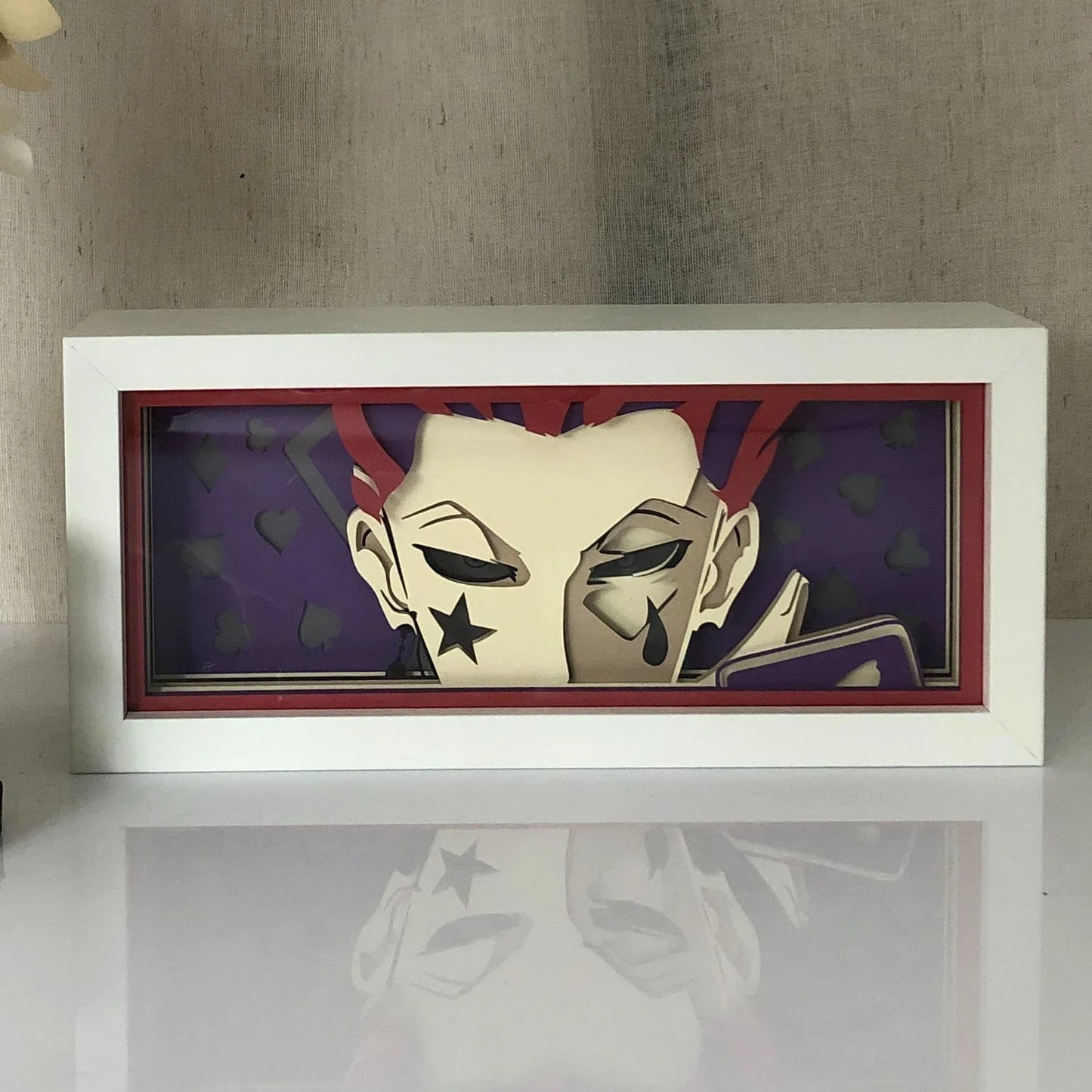 3D LED Anime Shadow Lamp – Laser Carving Night Light, Table Lamp for Room Decoration, Party and Gift