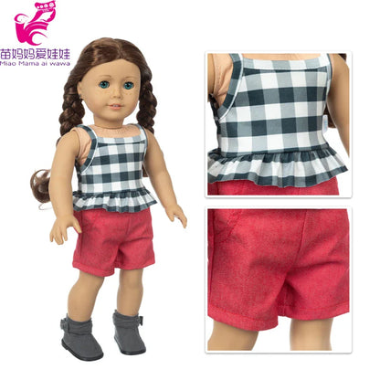 18-Inch Girl Doll Winter Coat – Jacket Outfit for 43cm Newborn Baby Dolls