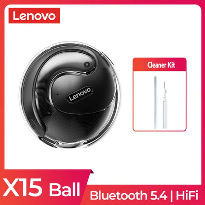 2024 ERAZER X15 Pro Bluetooth 5.4 Earphones – Wireless TWS Earbuds with Open Ear Hooks, Mic & Phone Call Support