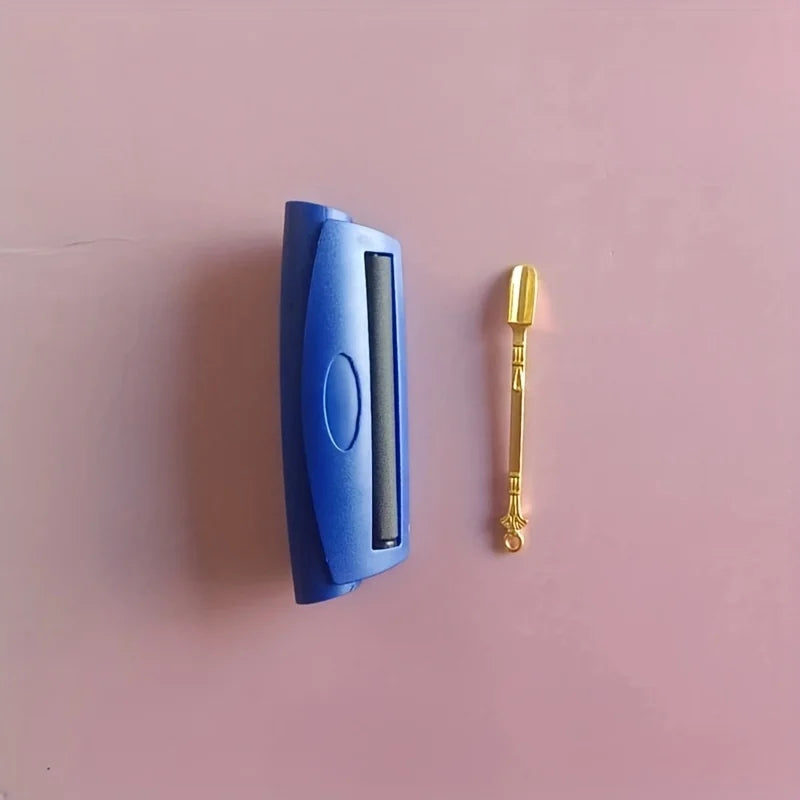 Portable Manual Cigarette Rolling Machine – Handheld Tobacco Filler Roller for Home & Office Use