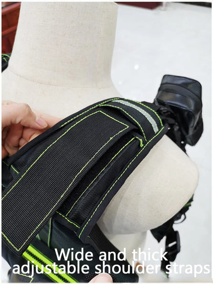 Multi-Functional Life Jacket Vest for Outdoor Fishing – Safety Vest with Storage Pockets & Buoyant Materials