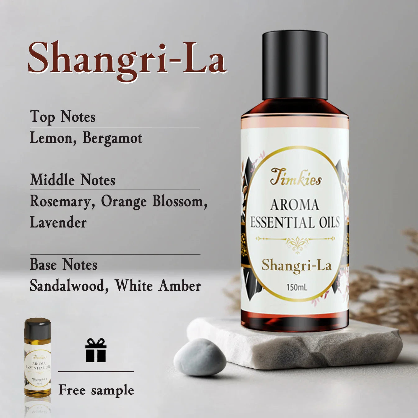 Hotel Collection 150ml Aroma Diffuser Essential Oil – Home & Car Refill for Air Humidifier