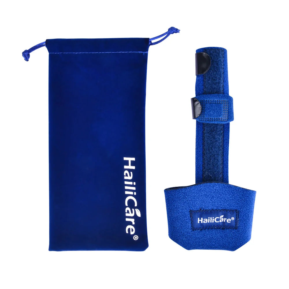 Adjustable Finger Splint Brace — Aluminum Alloy Support for Straightening Broken Fingers, Arthritis & Pain Relief