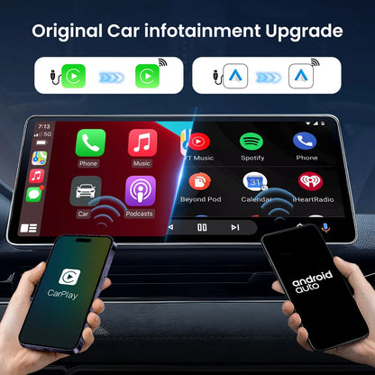 Carlinkit Mini 5 Pro Wireless Adapter — CarPlay & Android Auto Upgrade for Car Intelligent Systems, WiFi FOTA Portable