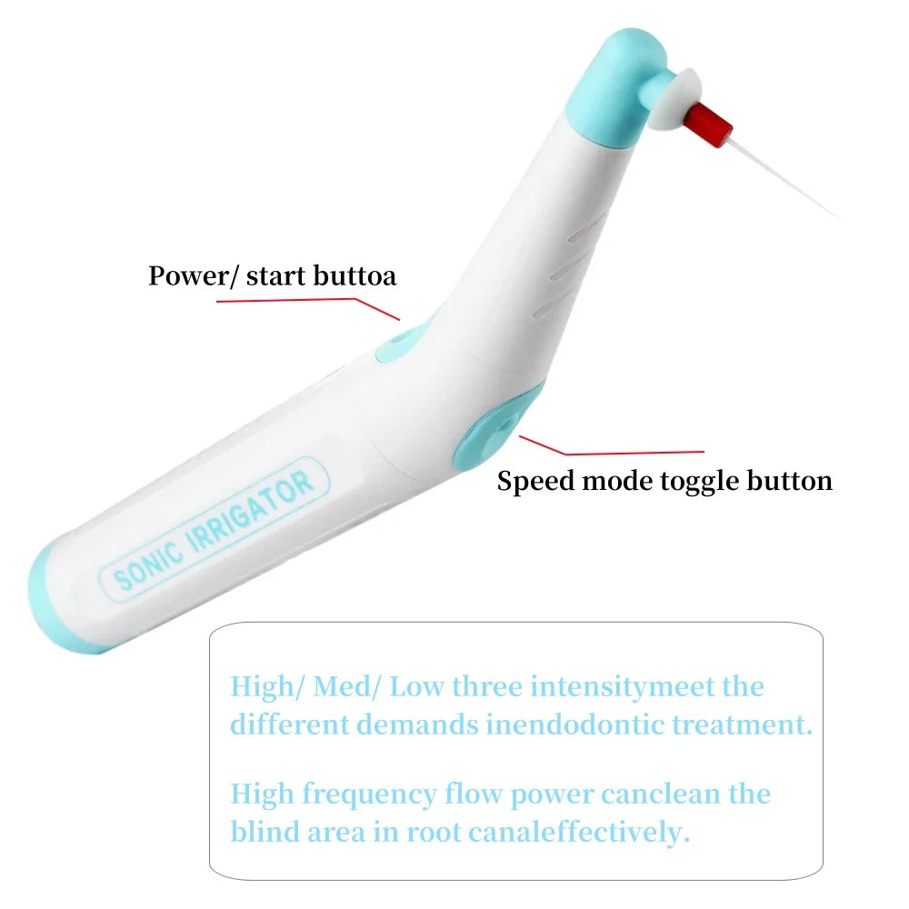 Dentistry Endo Sonic Irrigator with 120PCS Tips – Dentist Vibration Cleaning Instrument for Root Canal Treatment