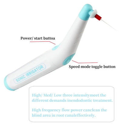 Dentistry Endo Sonic Irrigator with 120PCS Tips – Dentist Vibration Cleaning Instrument for Root Canal Treatment