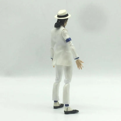 Michael Jackson Smooth Criminal Action Figure — MJ Thriller Moonwalk Model Toy, Joint Movable Collectible, Christmas Gift