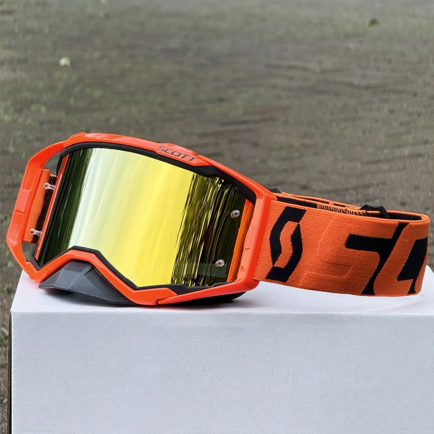 Motorcycle Riding Goggles UV400 – Dirt Bike & Cycling Glasses for Men, MTB & MX Off-Road Protection Eyewear Accessories