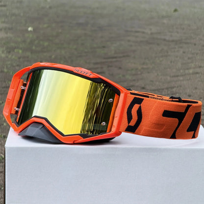 Motorcycle Riding Goggles UV400 – Dirt Bike & Cycling Glasses for Men, MTB & MX Off-Road Protection Eyewear Accessories