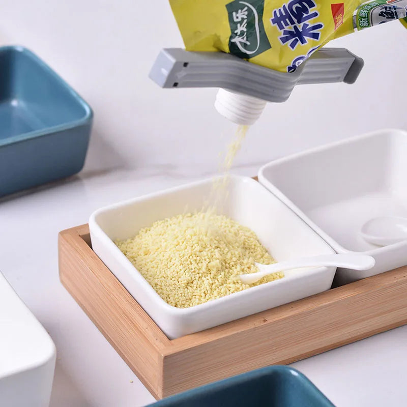 Screw Cap Sealing Clip for Seasoning, Milk Powder, Salt Bags - Snack Food Preservation Gadget & Kitchen Accessory