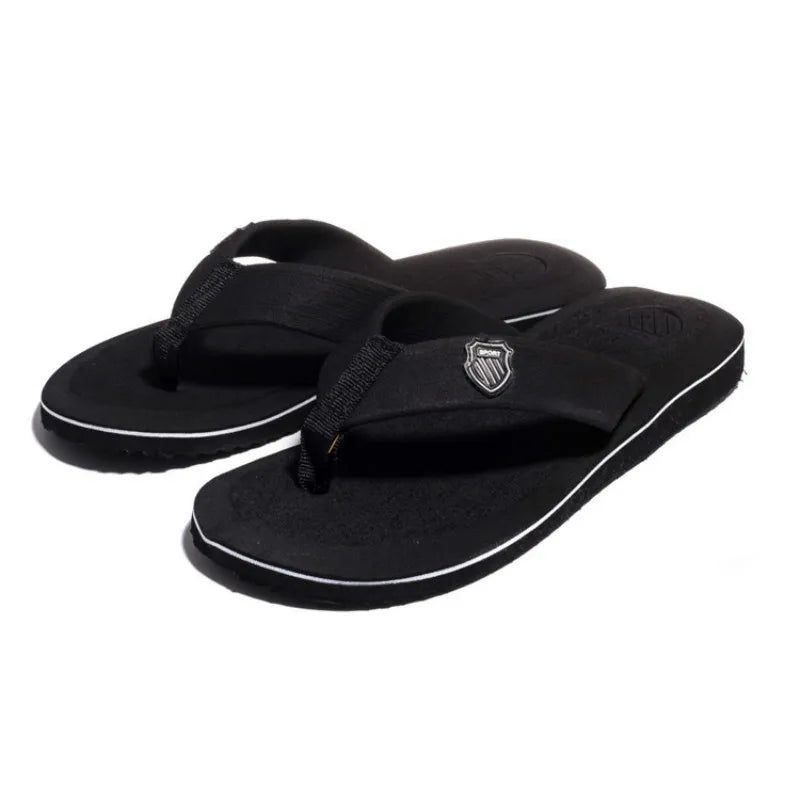 Men's Summer Sandals – High-Quality Anti-Slip Flip Flops, Casual Beach Shoes, Zapatos Hombre Slippers