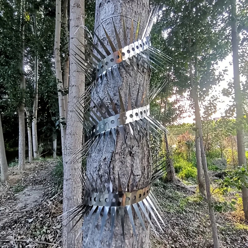 Stainless Steel Bird Spikes 1M – Pigeon, Squirrel & Woodpecker Deterrent for Roof, Fence, Window & Garden Protection