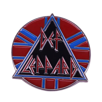 Worldwide Classic Band Logo Enamel Pin – Rap & Rock Music Badge for Hoodies, Backpacks, Decorative Accessories, Fan Gift