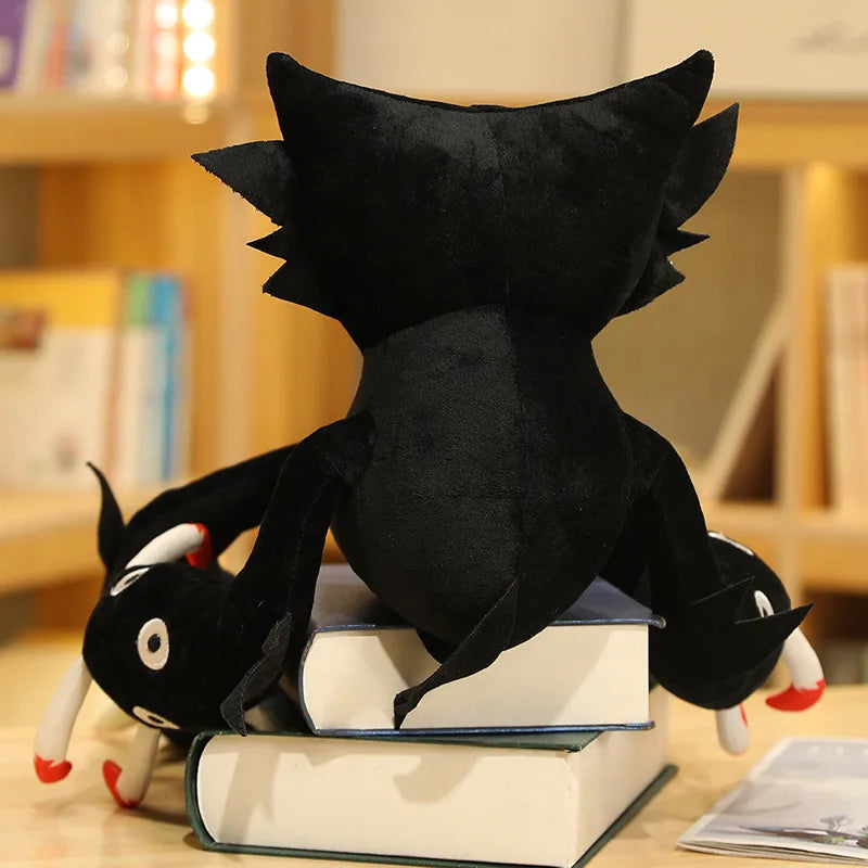 Soft Black Spider Plush Toy — Creative Monster Stuffed Animal Gift for Kids, Pets & Boyfriends