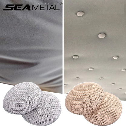 SEAMETAL 40PCS Car Headliner Repair Buckles Kit – Interior Roof Ceiling Fabric Retainer Rivets & Fixing Screws