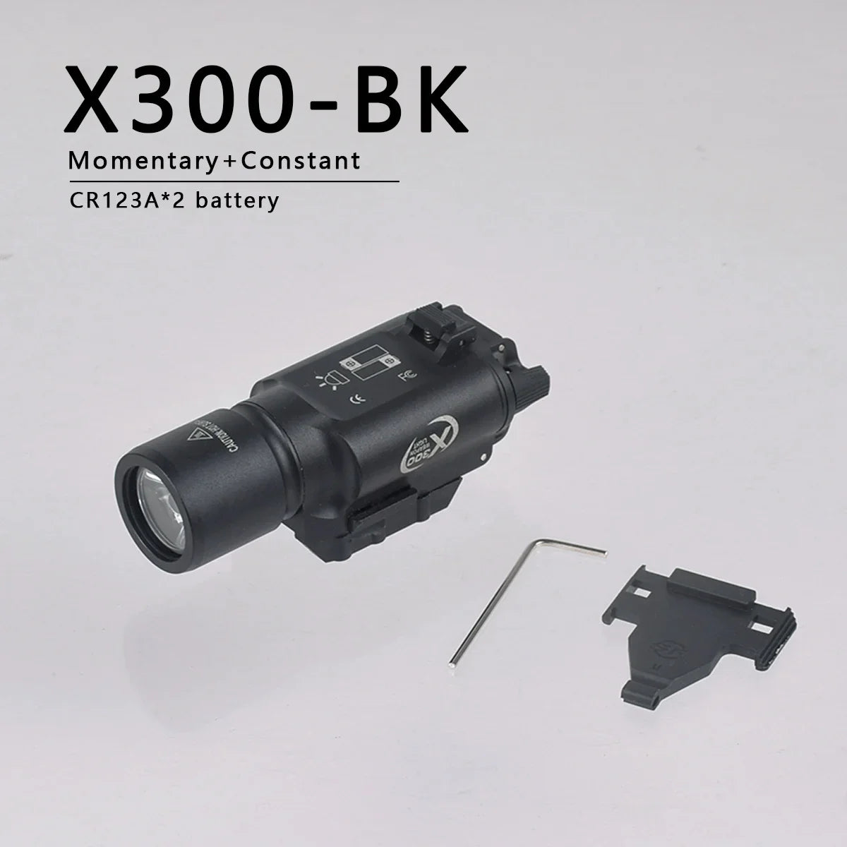 SureFire M600C/M600/M300/X300 Tactical Scout Light — Rifle Flashlight with Momentary Pressure Switch, US Warehouse