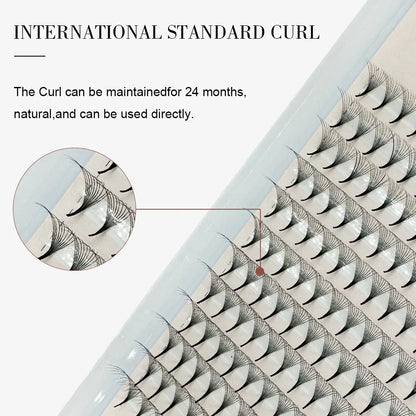 TBestt 5D/6D/8D/10D Premade Volume Lash Fans – Soft Silk Eyelash Extensions