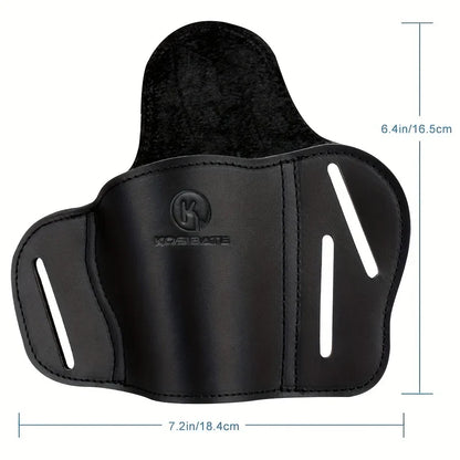 KOSIBATE Genuine Leather OWB Belt Holster for 1911 – Durable Outdoor Hunting Gun Holster