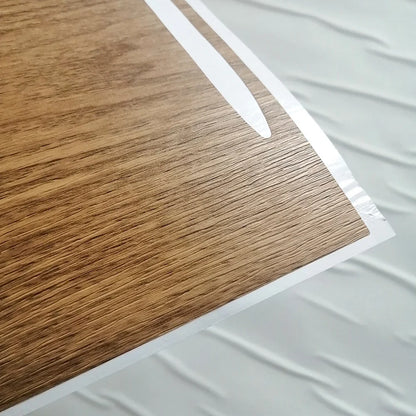 Tesla Model 3/Y 2021-2023 Center Console Panel Sticker – Wood Grain & Carbon Fiber Car Interior Cover
